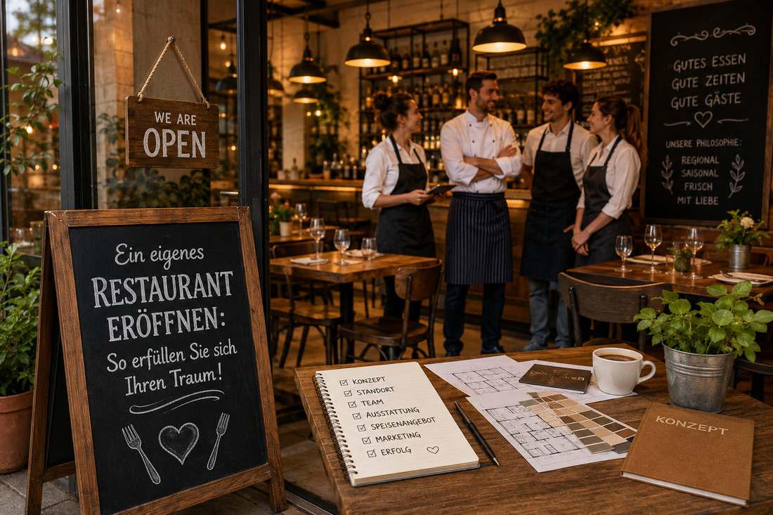 Ein eigenes Restaurant eröffnen: So erfüllen Sie sich Ihren Traum!