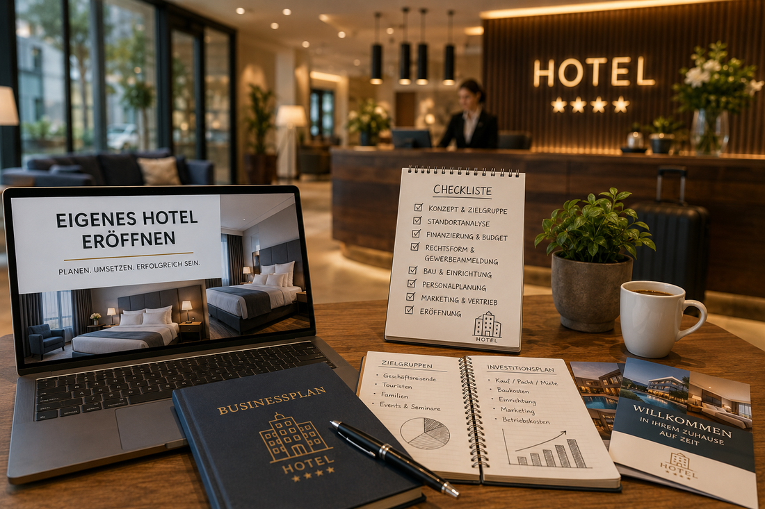 Praktische Tipps zur Eröffnung eines eigenen Hotels