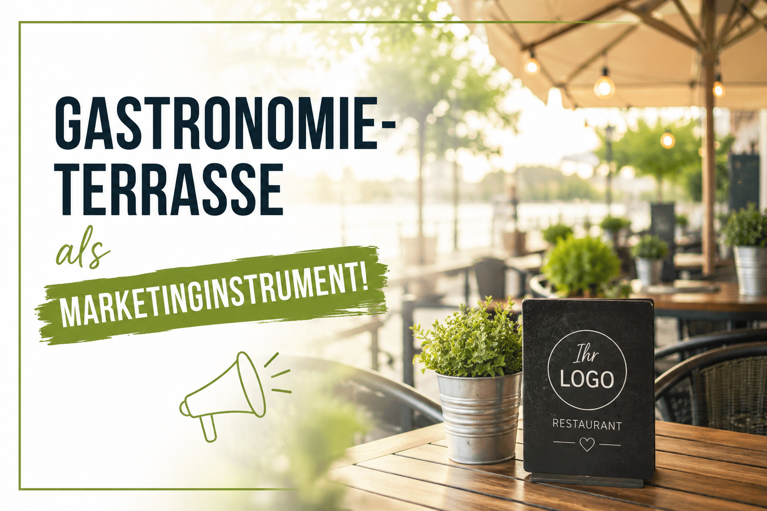 Nutzen Sie Ihre Gastronomie Terrasse als Marketinginstrument!