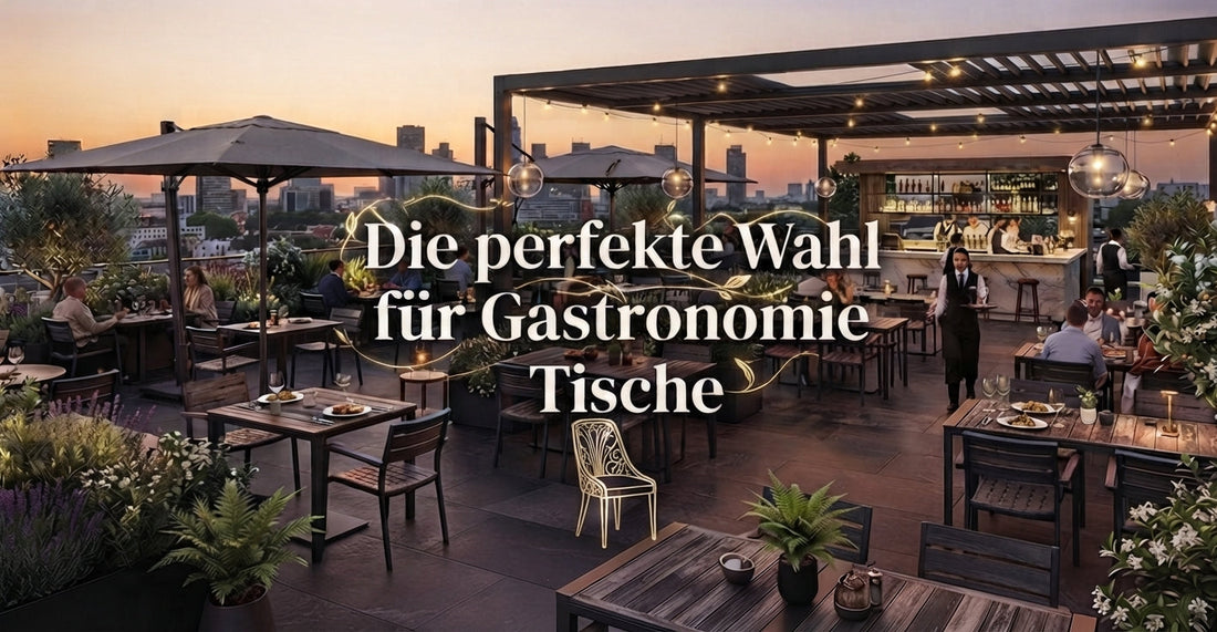 Gastronomietische für Restaurants, Cafés und Terrassen