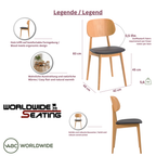 Houten stoel Sandra P