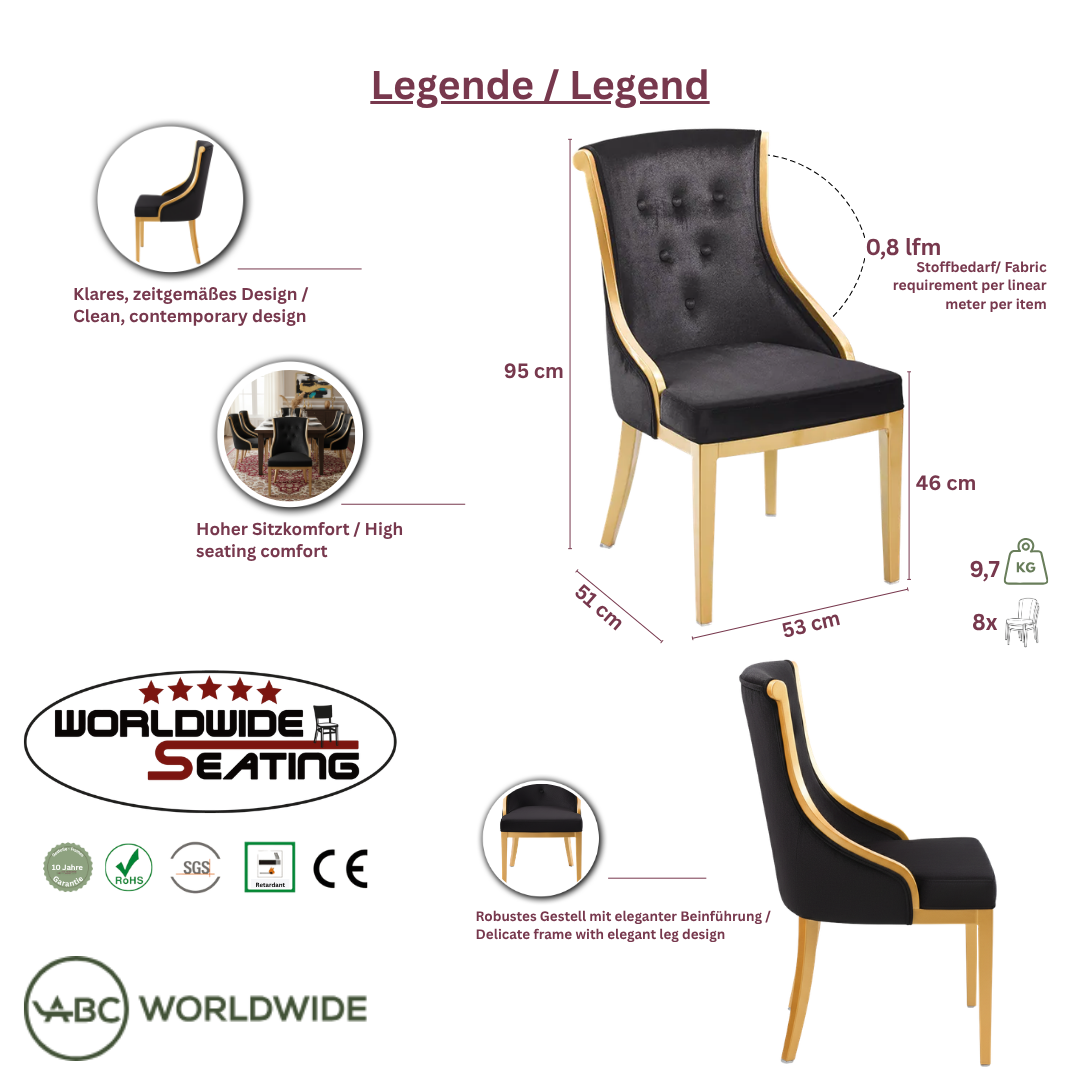 Banketstoel Silvaner