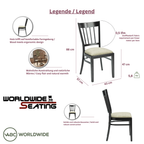 Restaurantstoel Leonie