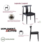 Houten stoel Anna H