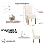 Beklede stoel Blackwood