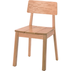 Houten stoel Amalia H