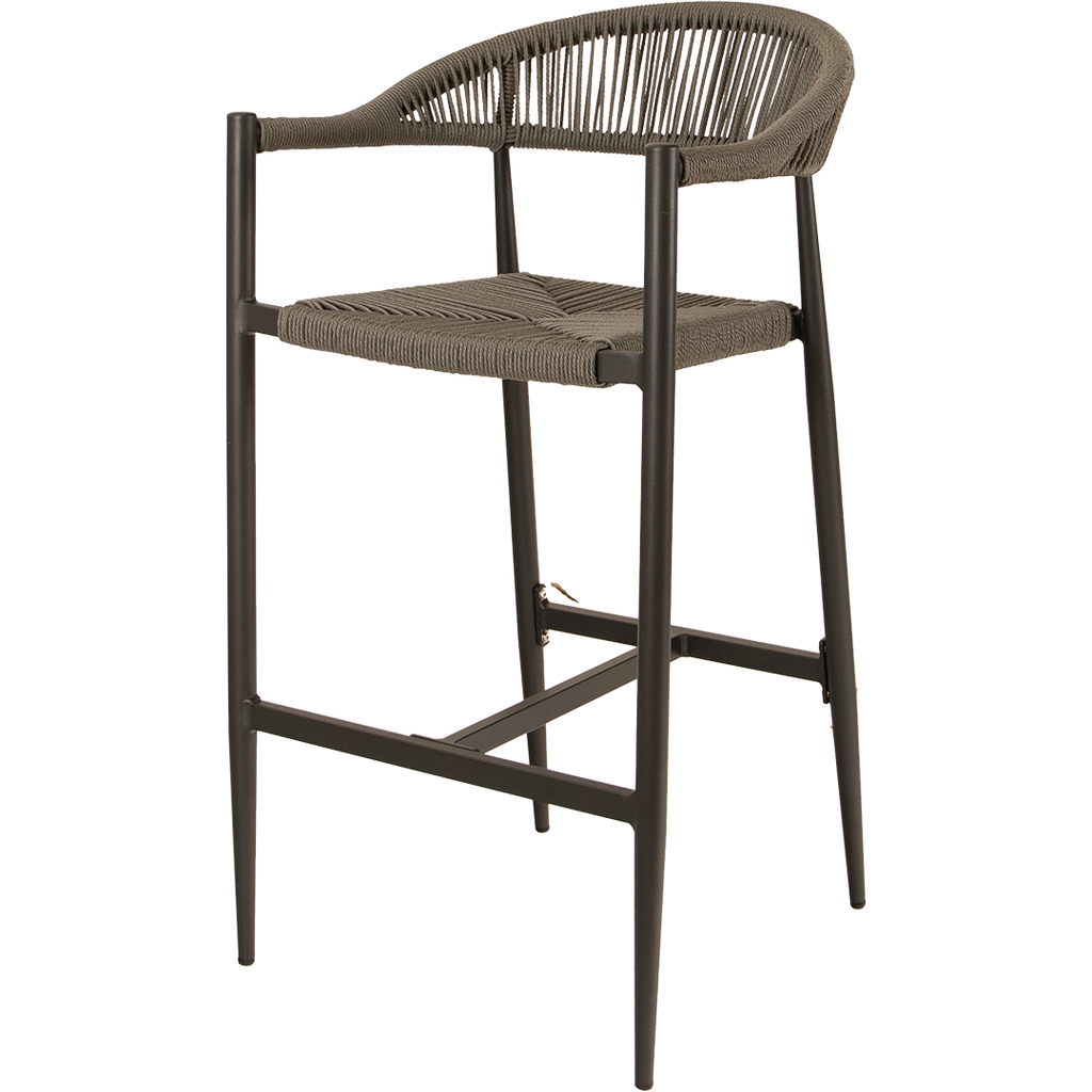 Barhocker Anthrazit Rhea
