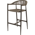 Barhocker Anthrazit Rhea
