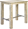 Staande tafel van steigerhout 3
