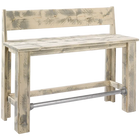 Bouwhout hoge tafel 2