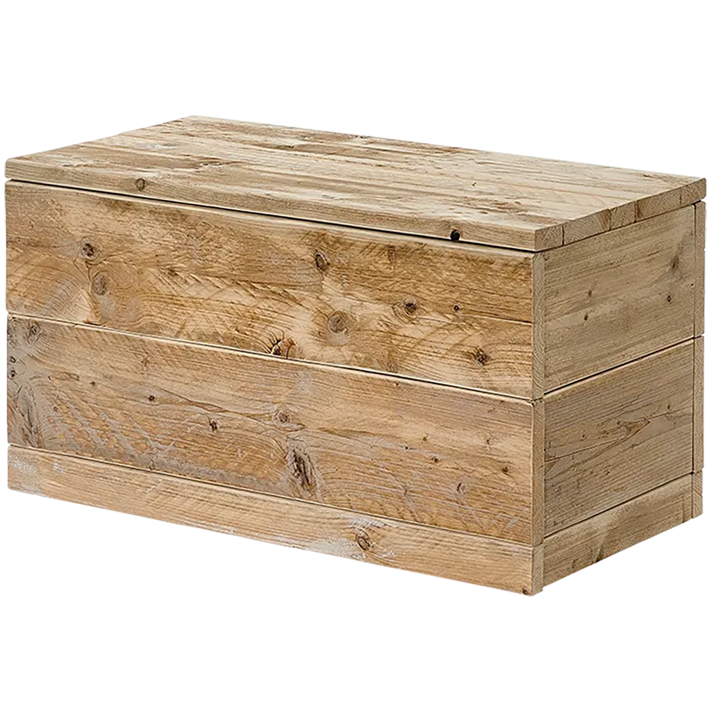 Bauholz Loungetruhe Kopie