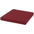 Kissen eckig rot