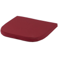 Kissen gerundet rot