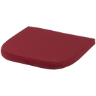 Kussen afgerond rood