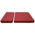 Kussenset Silvia rood