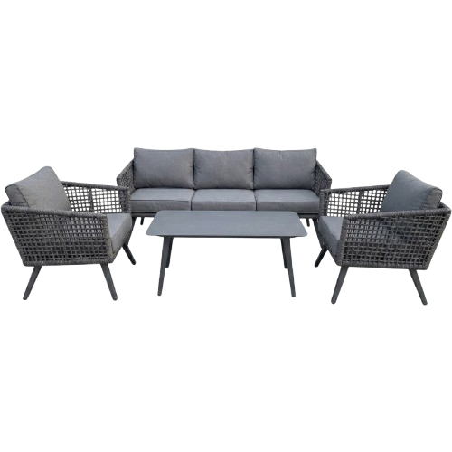 Loungeset Menorca Anthrazit