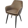 Sonderposten Polsterstuhl Stoke Beige