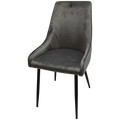 Sonderposten Polsterstuhl grey
