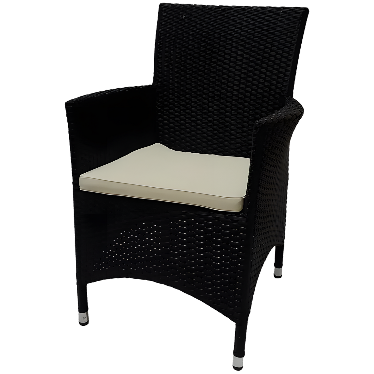 Sonderposten Terrassenstuhl Viking schwarz