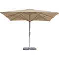 Parasol Plaza 400x400cm zand