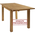 Teak Ausziehtisch 130-180x90cm