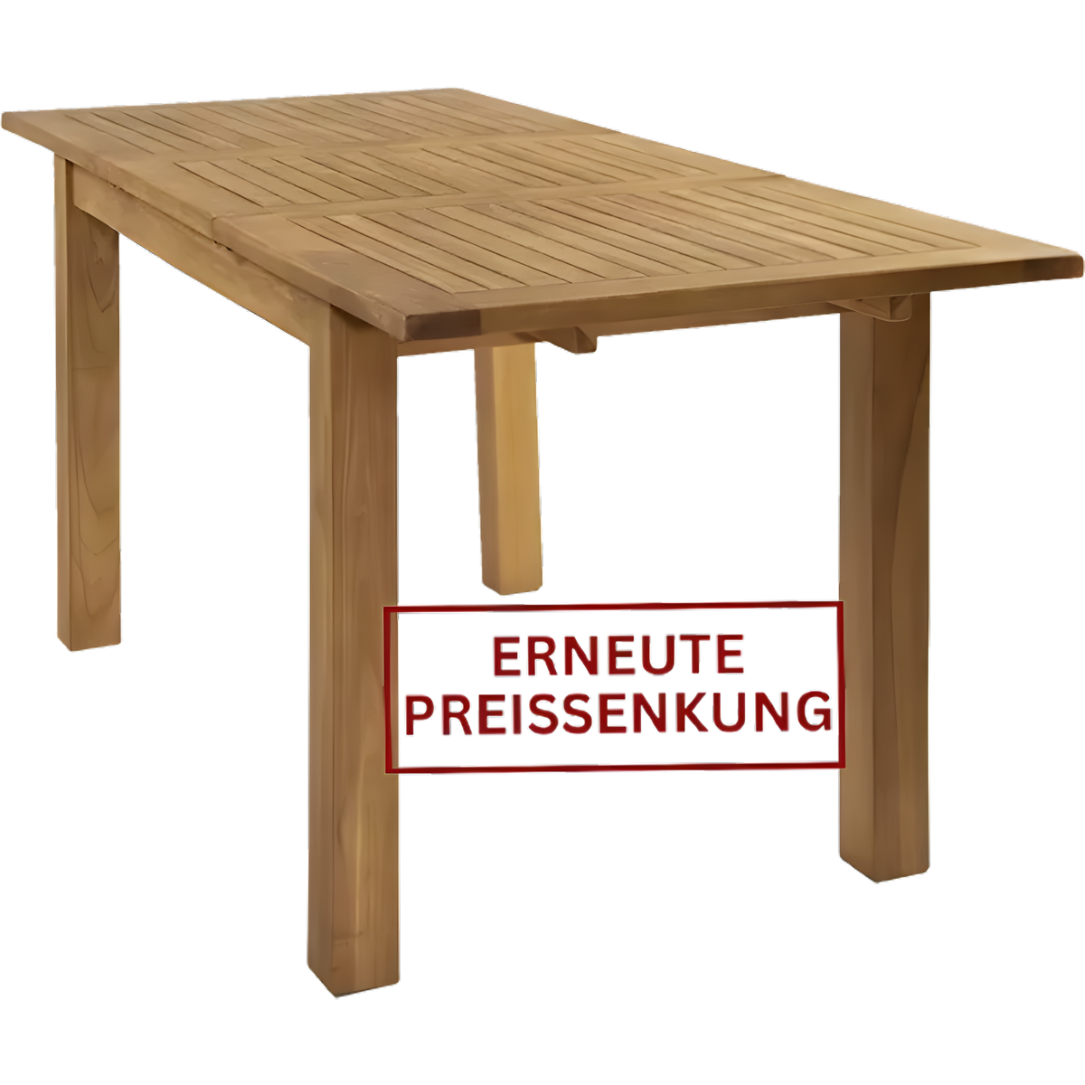Teak Ausziehtisch 130-180x90cm
