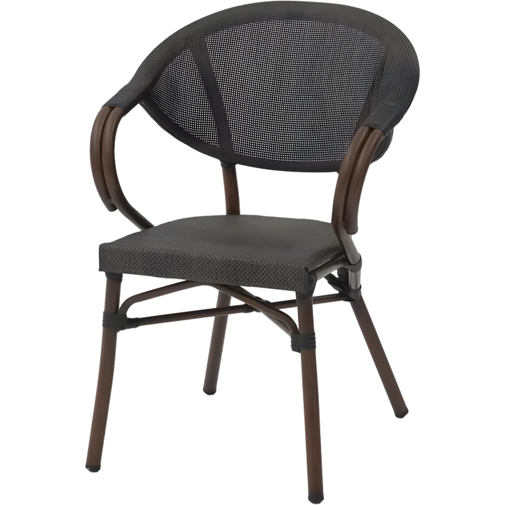 Terrassenstuhl Bucky Grau