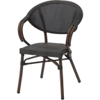 Terrassenstuhl Bucky Grau