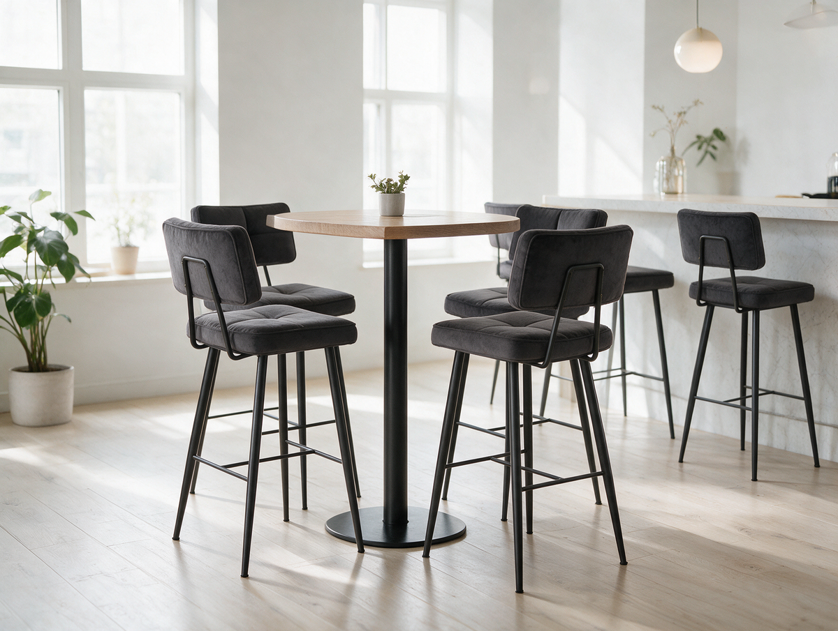 Barhocker aus Metall