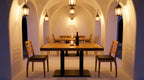 Restaurantstuhl Alice – Einsatzbeispiel am Abend