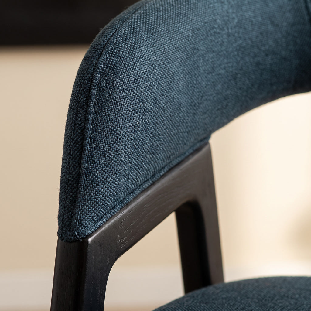 Designstuhl Aman – Detailansicht Material