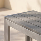 Gartenbank, Sinon grau – Detailansicht Material