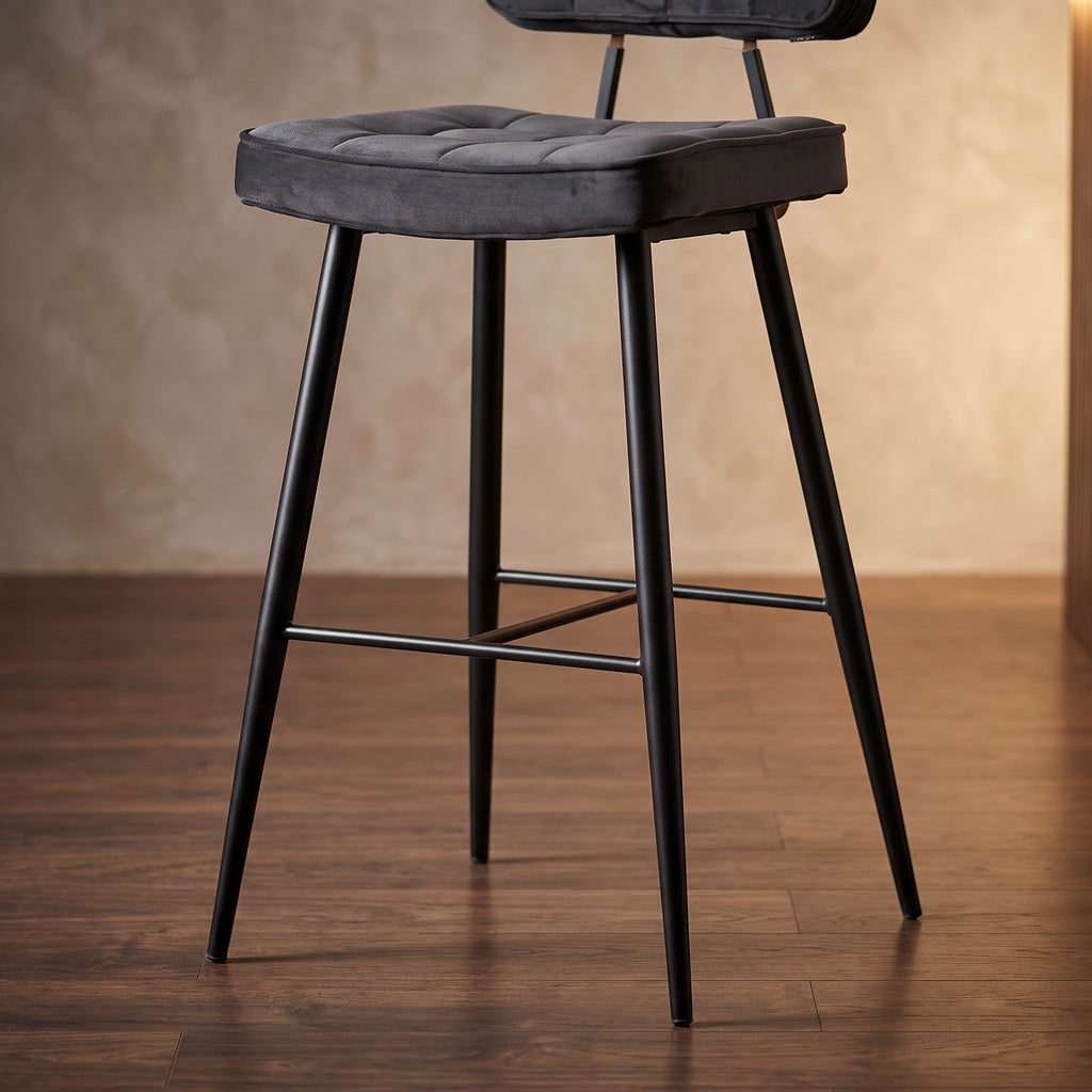 Barhocker Bradford Button – Detailansicht Gestell