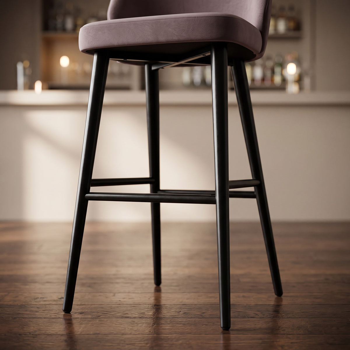 Barhocker Carlton – Detailansicht Gestell