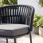 Barhocker Helena Midi – Detailansicht Material