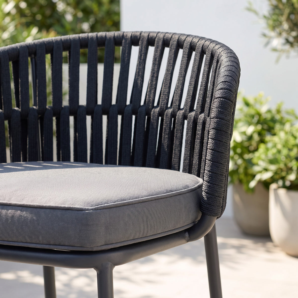 Barhocker Helena Midi – Detailansicht Material