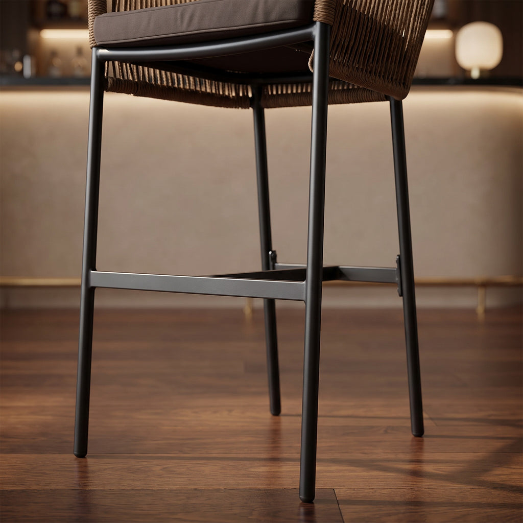 Barhocker Minerva – Detailansicht Gestell