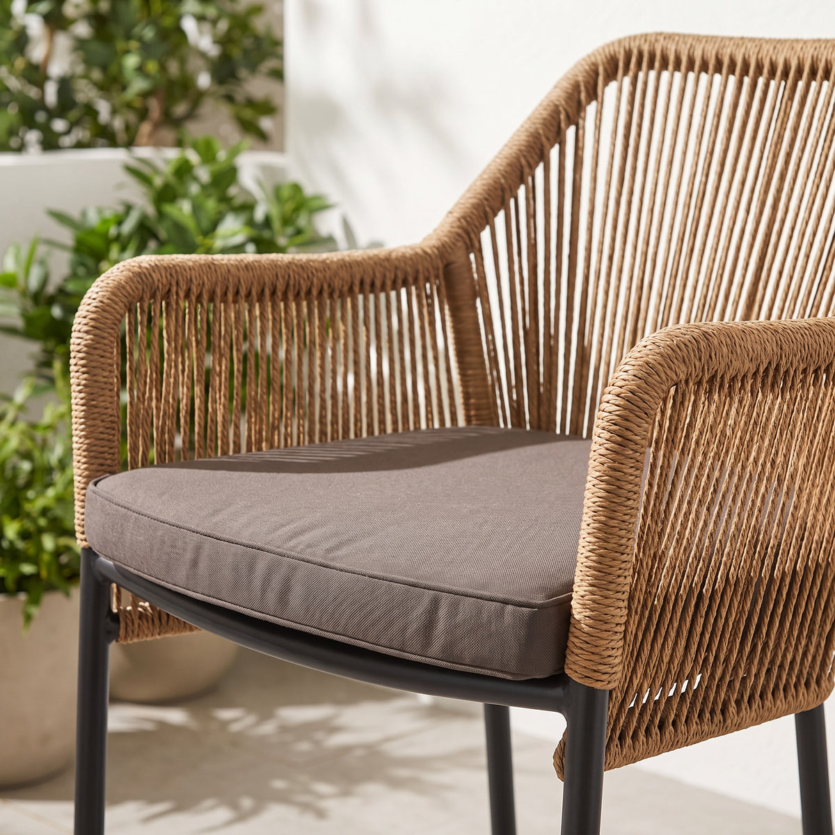 Barhocker Minerva – Detailansicht Material