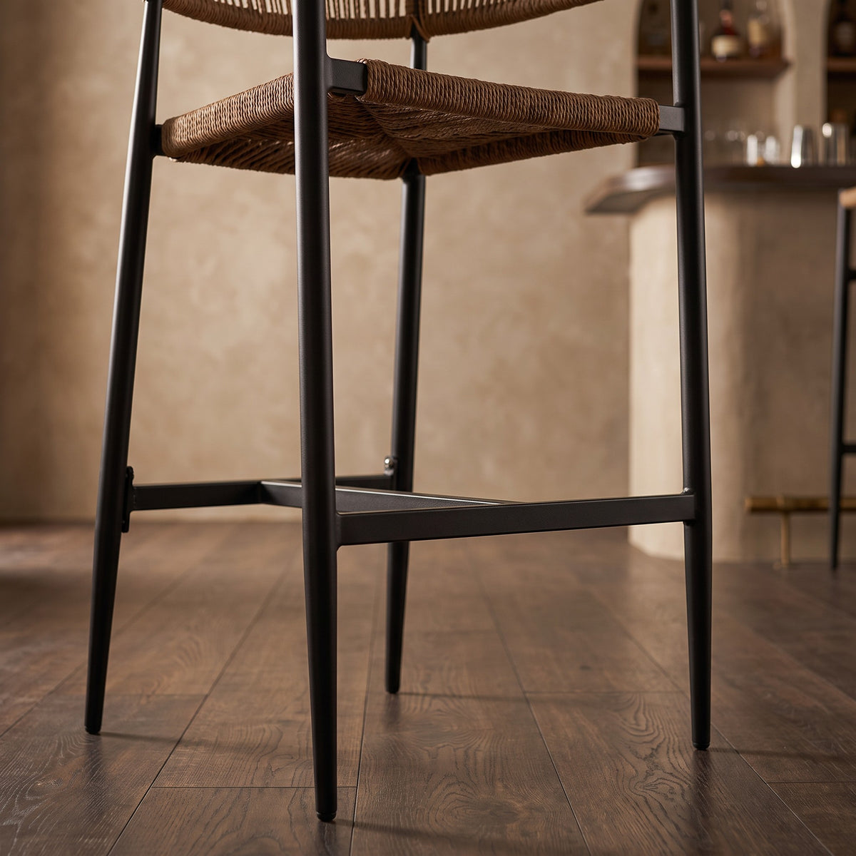 Barhocker Rhea – Detailansicht Gestell