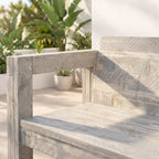 Bauholz Lounge 2 2-Sitzer – Detailansicht Material