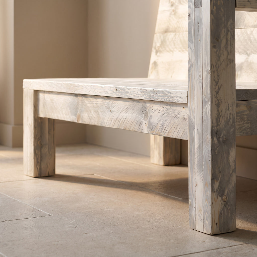 Bauholz Loungemodul 3 – Detailansicht Gestell