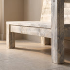 Bauholz Loungemodul 3 – Detailansicht Gestell