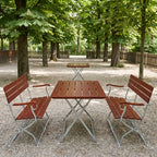 Biergartenbank Kempten AL – Einsatzbeispiel am Tag
