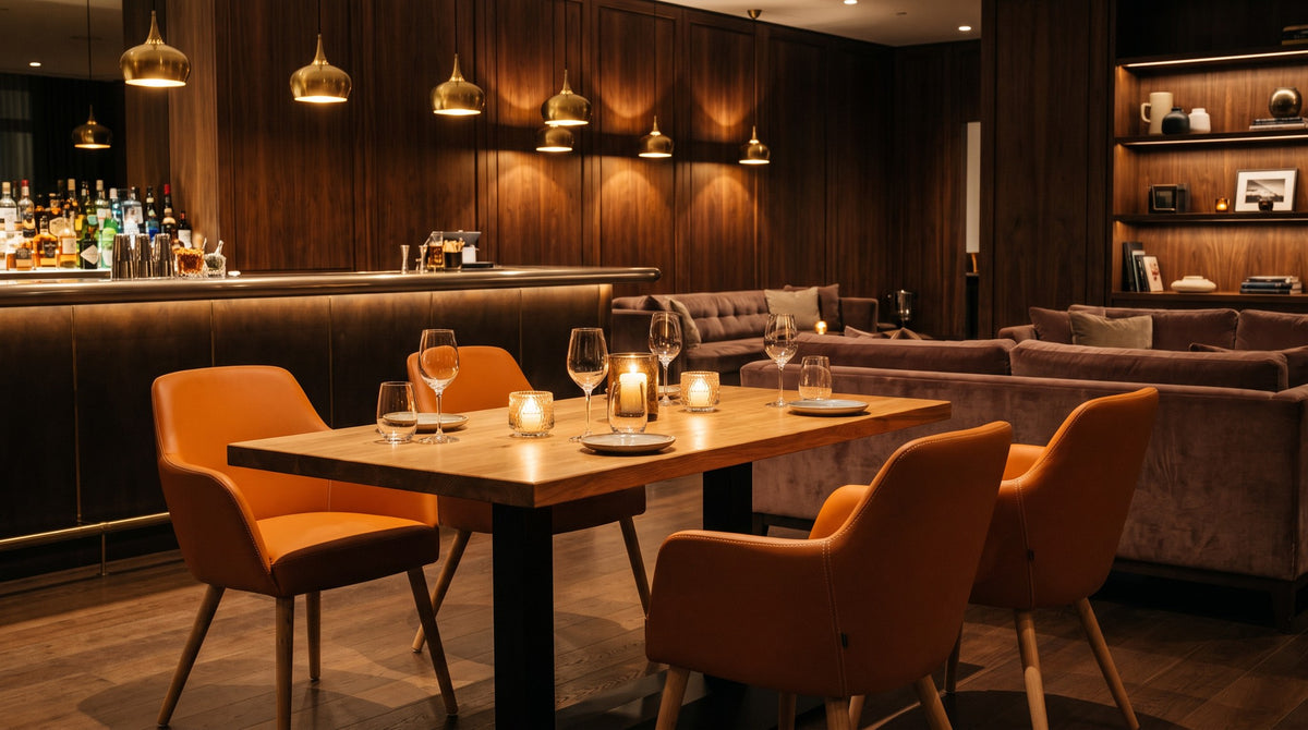 Loungesessel Bristol – Einsatzbeispiel am Abend