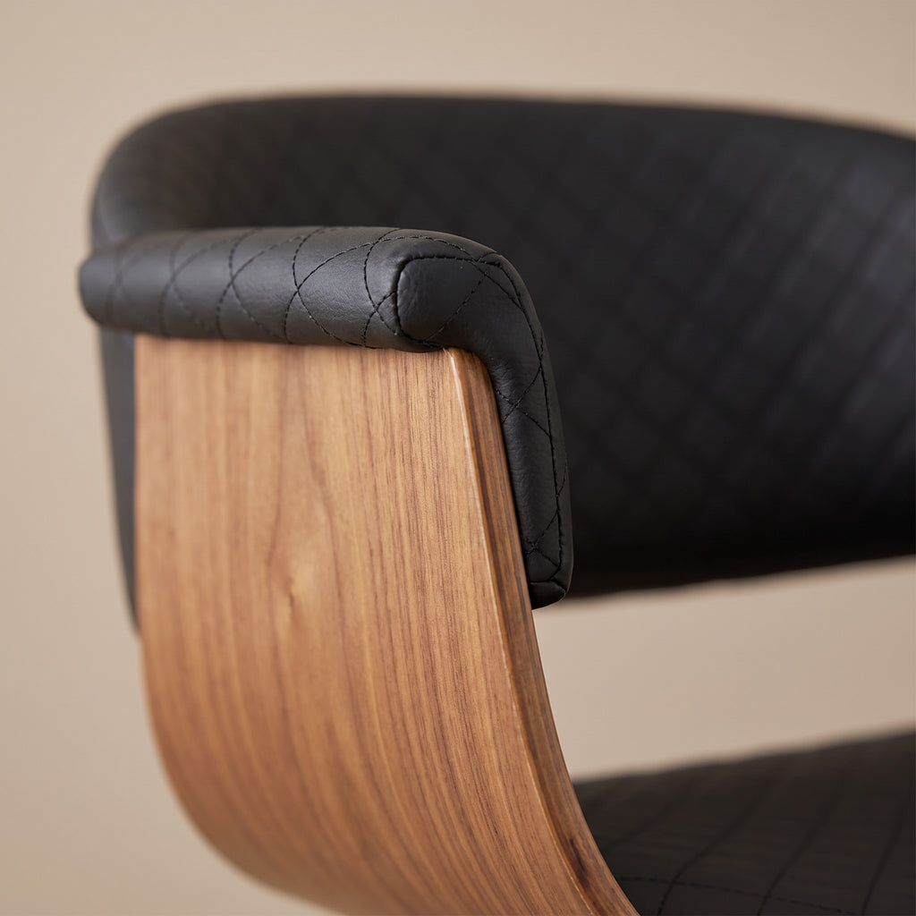 Polsterstuhl Burnham – Detailansicht Material