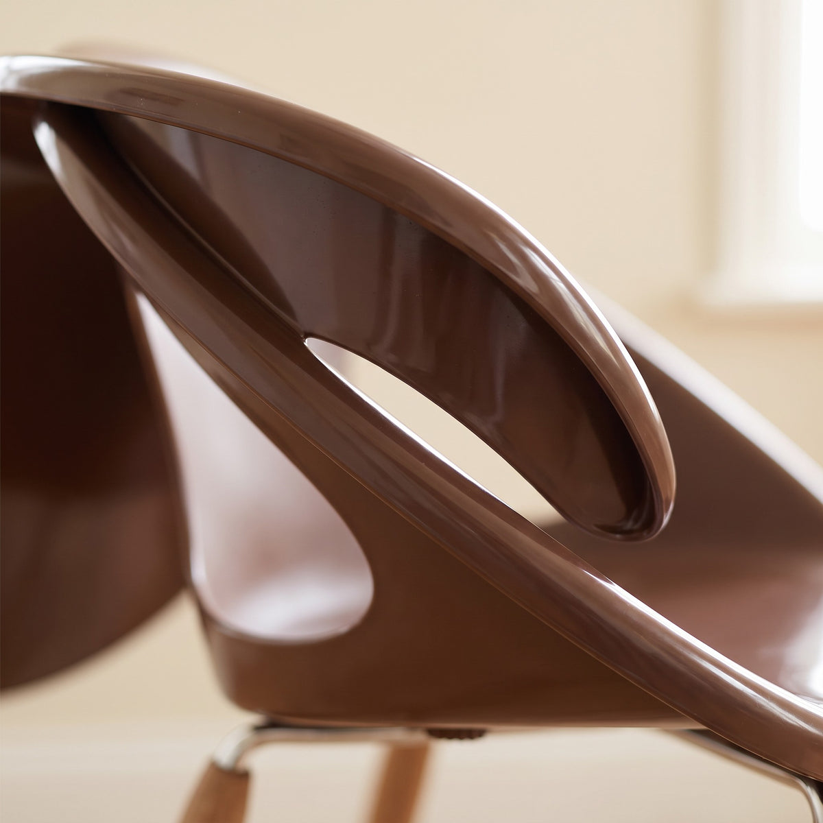 Designstuhl Cesina – Detailansicht Material