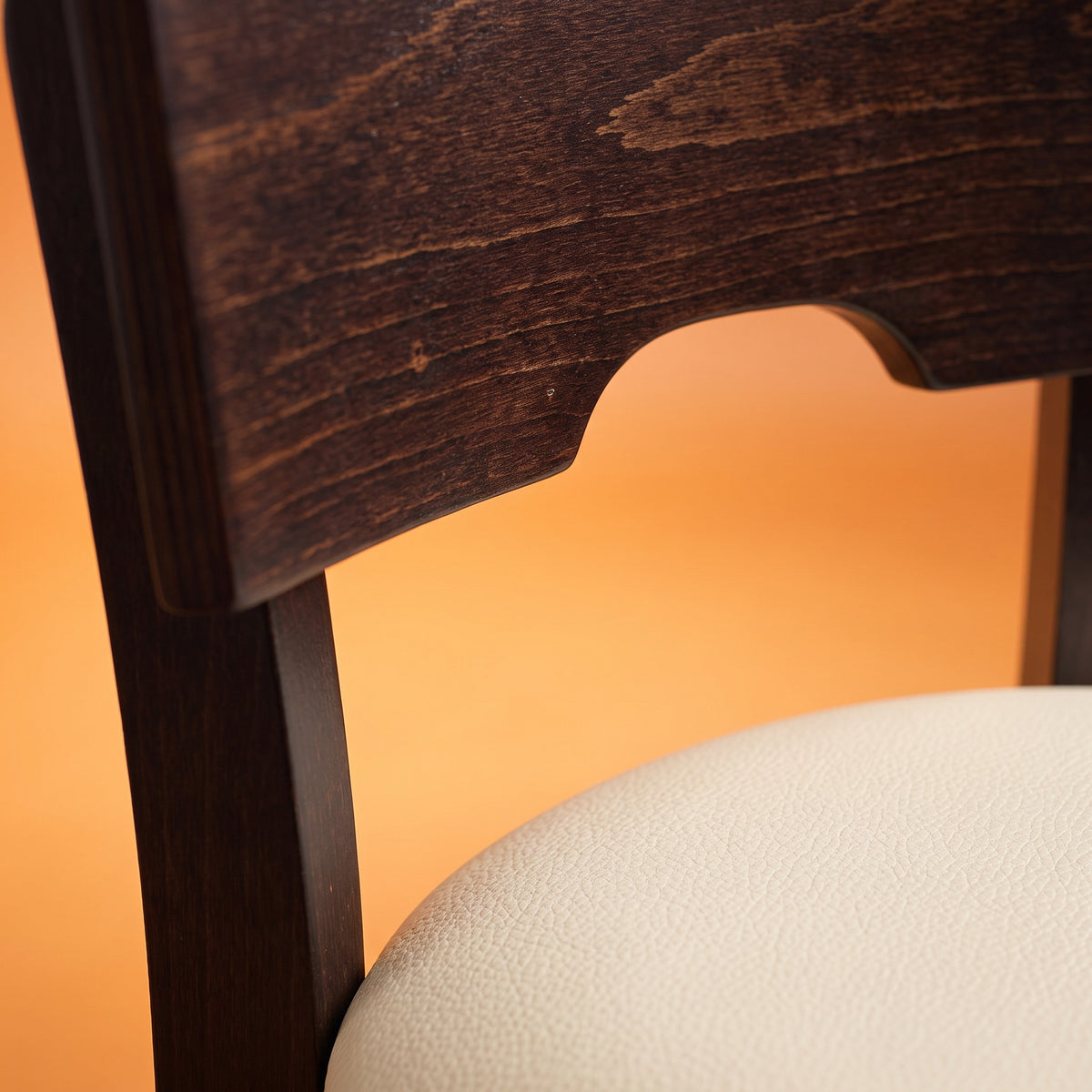 Restaurantstuhl Clara – Detailansicht Material