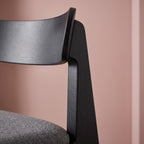 Designstuhl Fine – Detailansicht Material