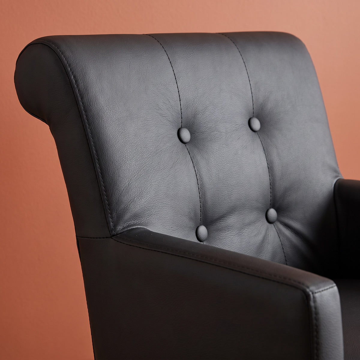 Polstersessel Glendale – Detailansicht Material