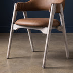 Designstuhl Houston – Detailansicht Gestell